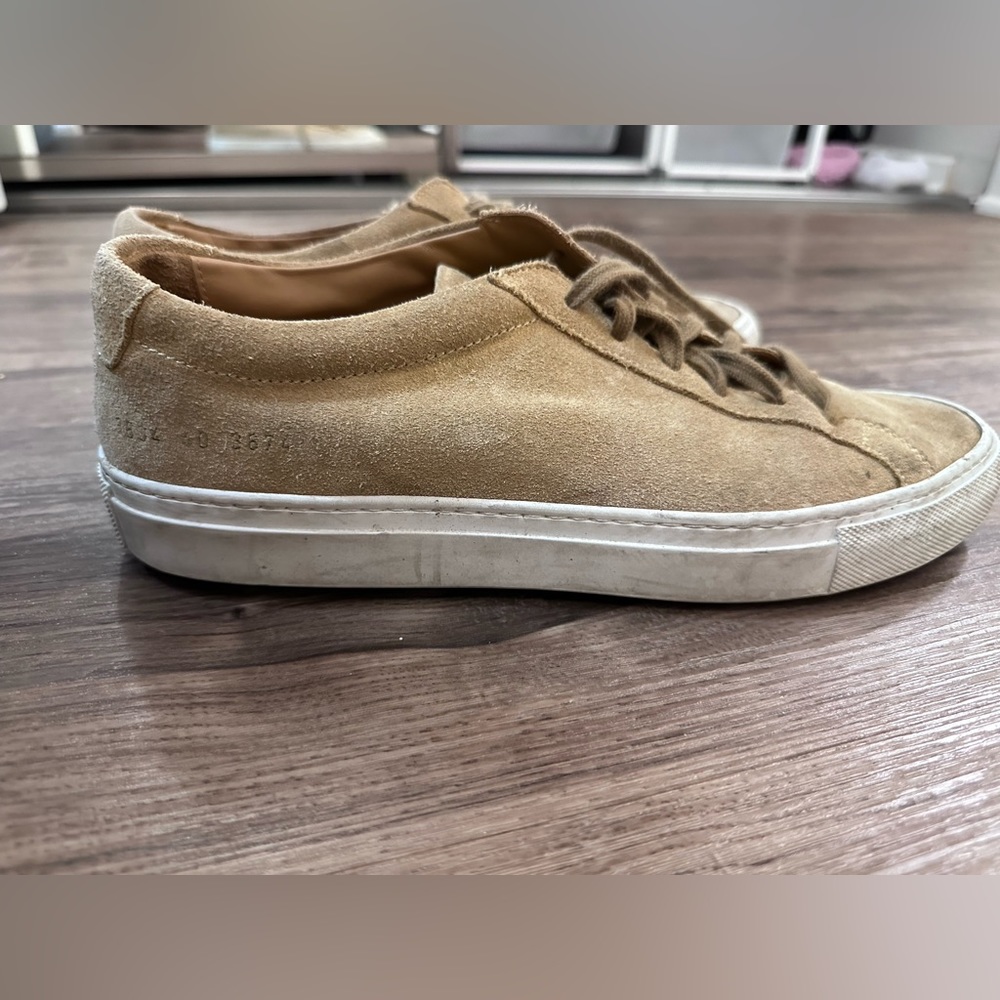 Brown suede Common Projects